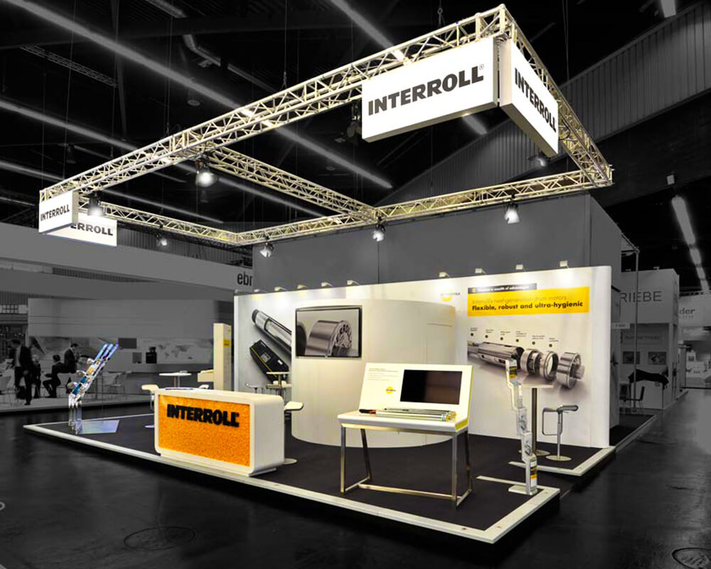 Standbouw voor Interroll