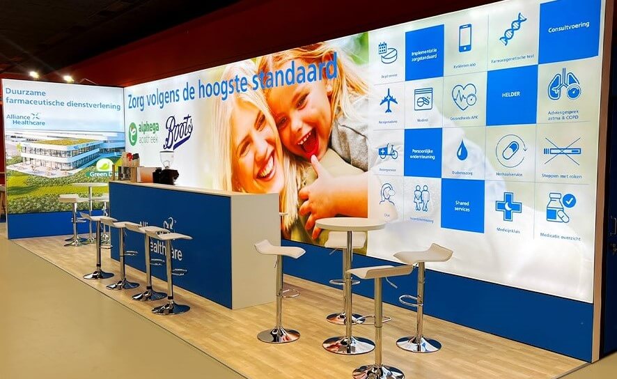 Standbouw voor Alliance-Healthcare