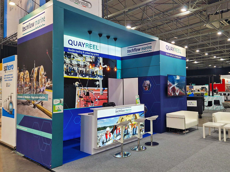 Standbouw foor Techflow Marine