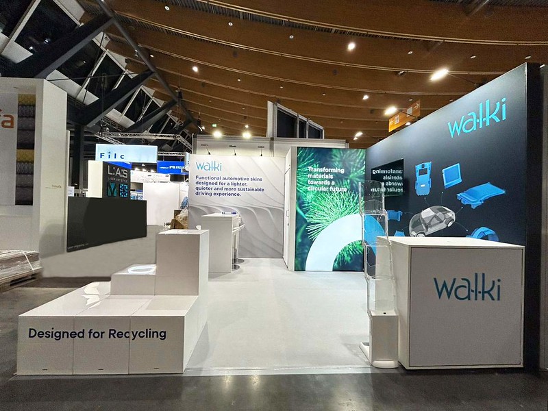 Standbouw Voor Walki Op Automotive Interiors Expo Europe 2024, Stuttgart