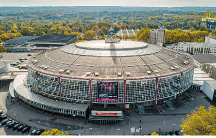 Standbouw in Westfalenhalle Dortmund