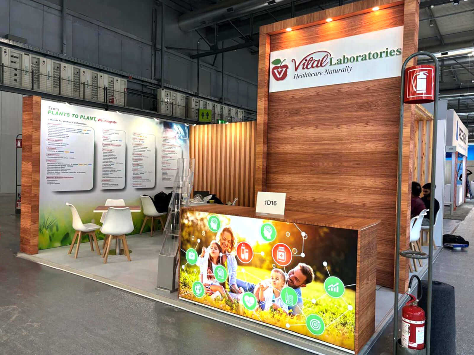 Standbouw Vital Laboratories, CPHI Milan 2024