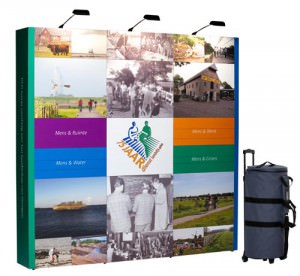 Bespaar niet op de verlichting van uw beursstand of beurswand.